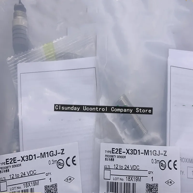 Фото 2 шт. Новые индуктивные датчики приближения E2E-X3D1-M1TGJ E2E-X3D1-M1GJ-Z E2E-X7D1-M1J-T-Z E2E-X3D1-M1J-T E2E-X7D1-M1J-T №1