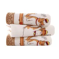 Cusack Cat Hand Face Bath Towel Set Organic Cotton for Kids Adults Bathroom 70*130 72*34 25*50 Absorbent Free Shipping