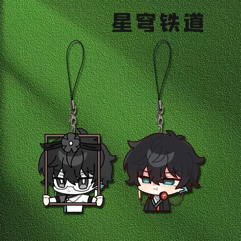 Брелок с подвеской