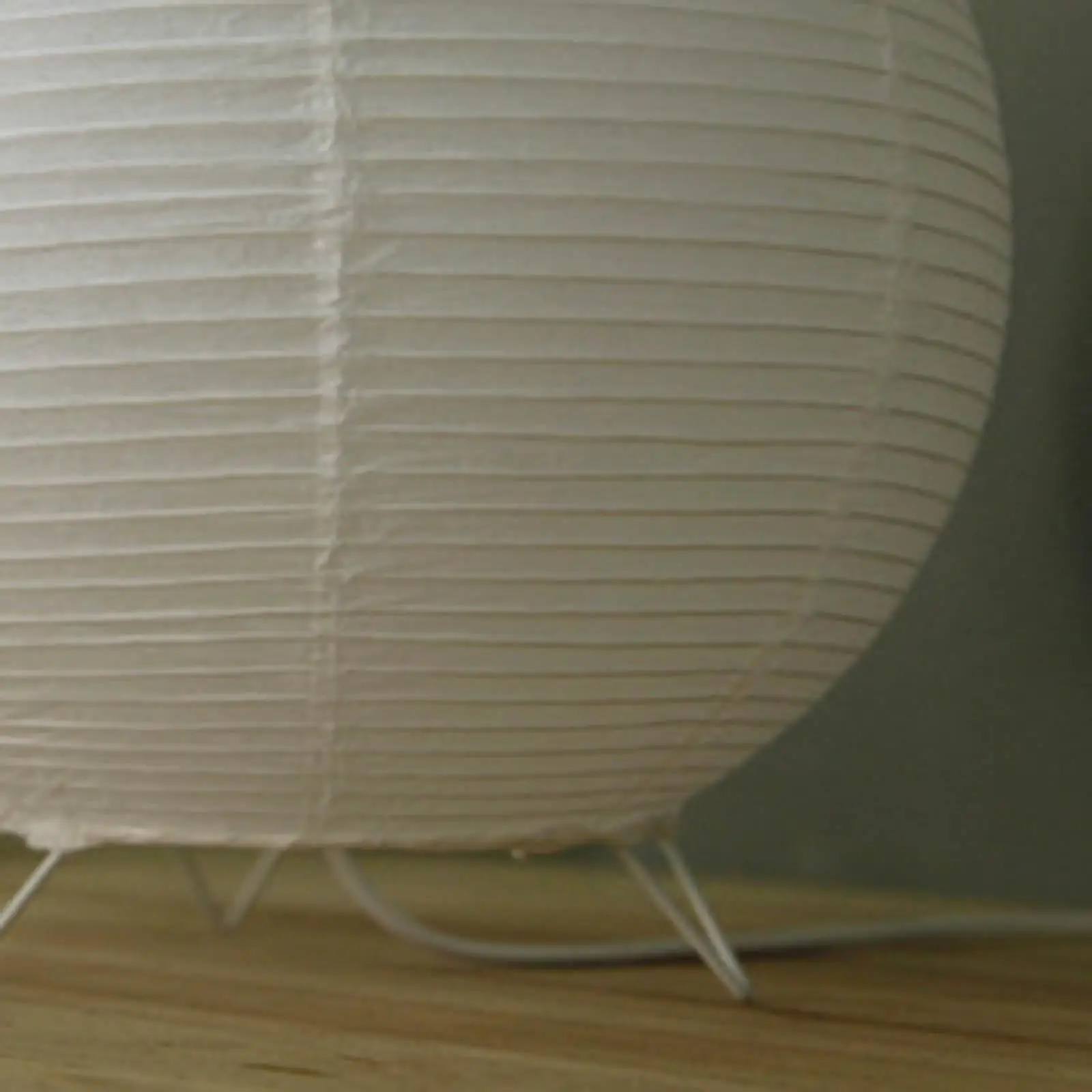 

NightStand Table Lamp Paper Shade Great for Weddings Anniversaries Handmade