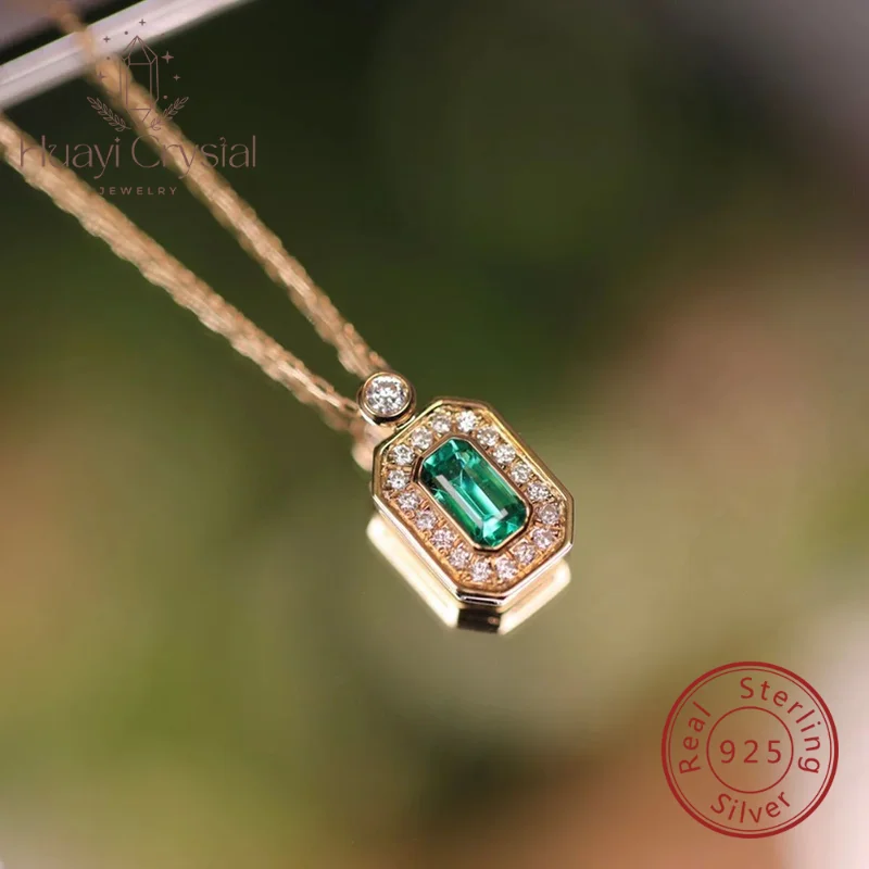 Ожерелье из чистого серебра всего тела для женщин простое легкое роскошное