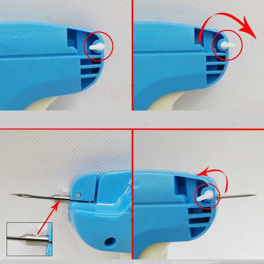 

Plastic Clothes Garment Price Label Tagging Tag Attaching Tool and 3 Inch 1000 Barbs and 5 Needles Kit