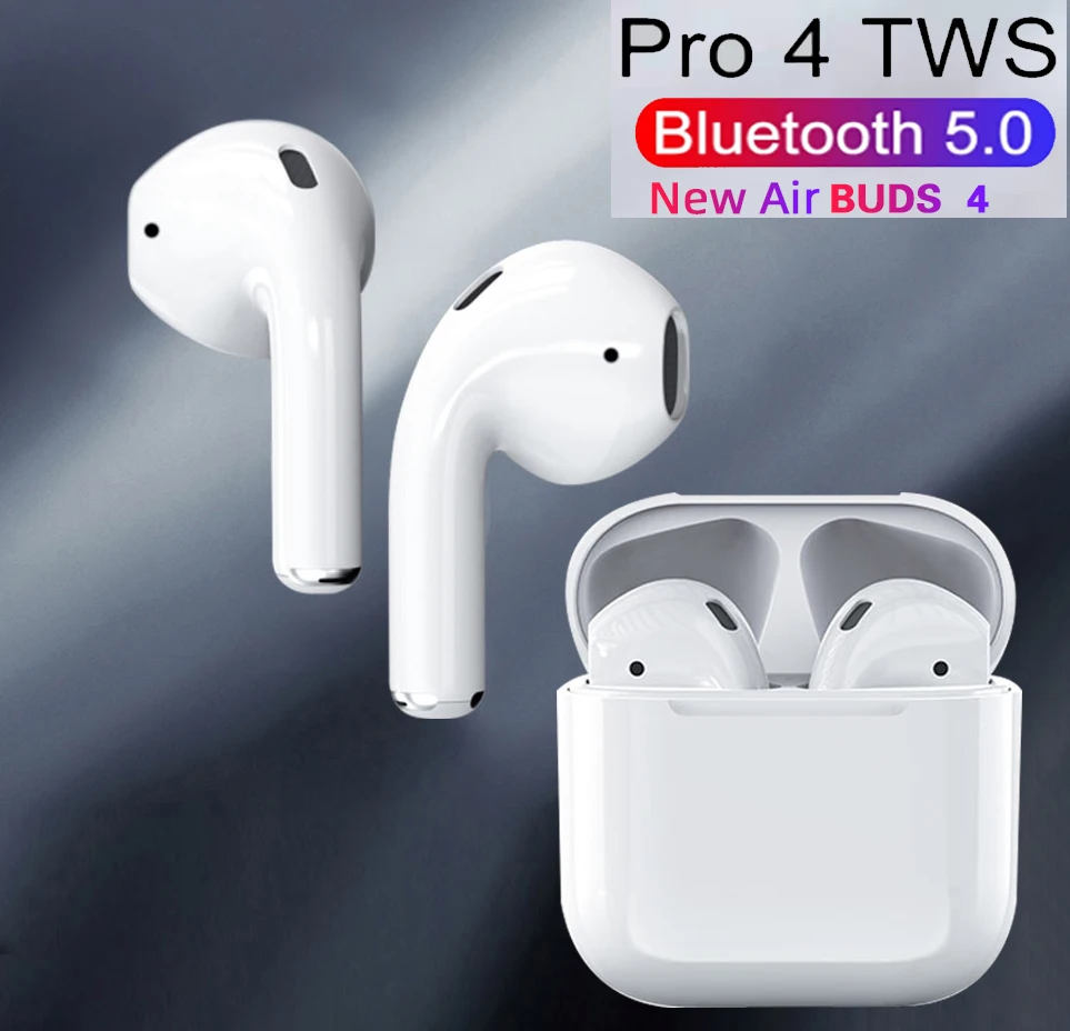 

Original Pro 4 Tws Pro 3 Pro 2 Wireless Earphone Bluetooth 5.0 Headphones Air Earbuds Sports Earpoddings For Apple iPhone Xiaomi