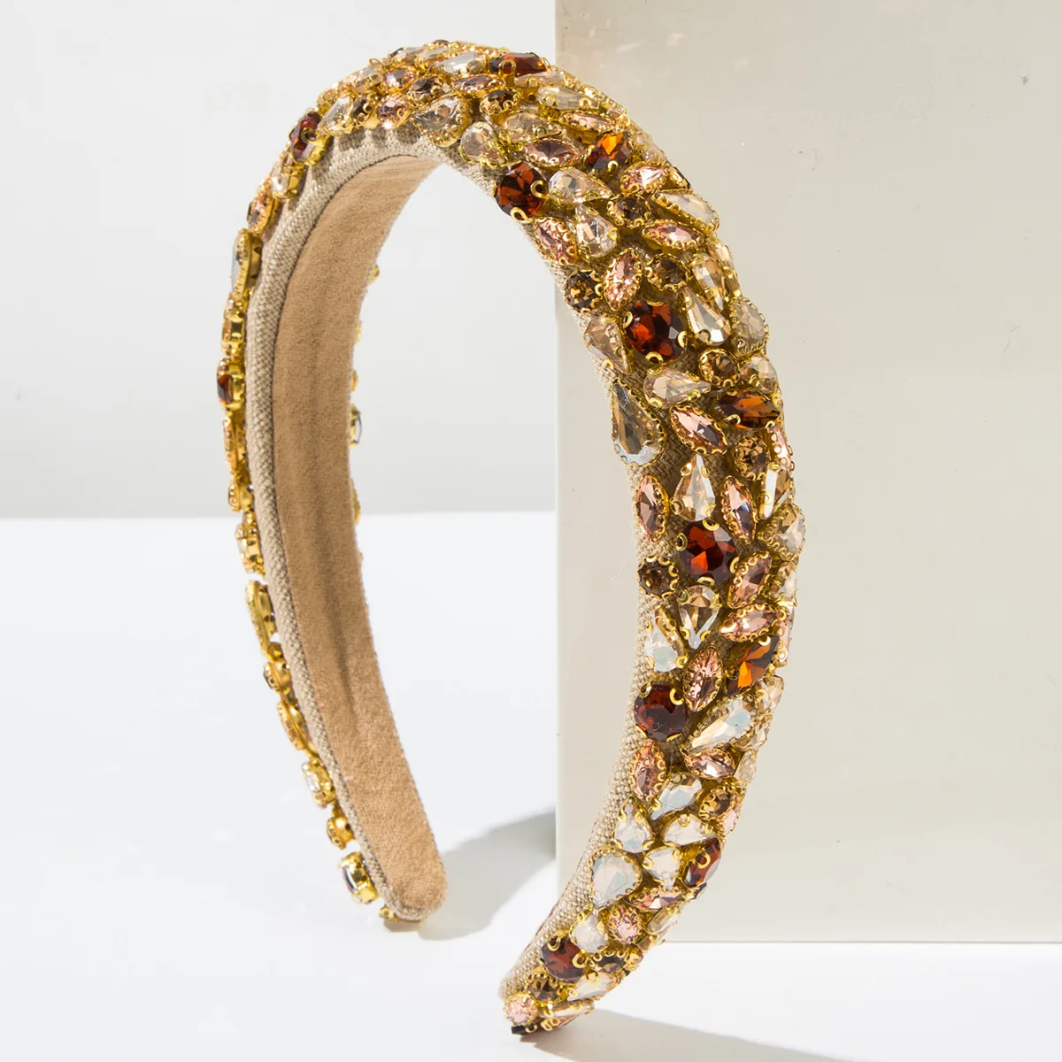 Новая мода в стиле барокко с бриллиантами одинаковые повязки на голову для