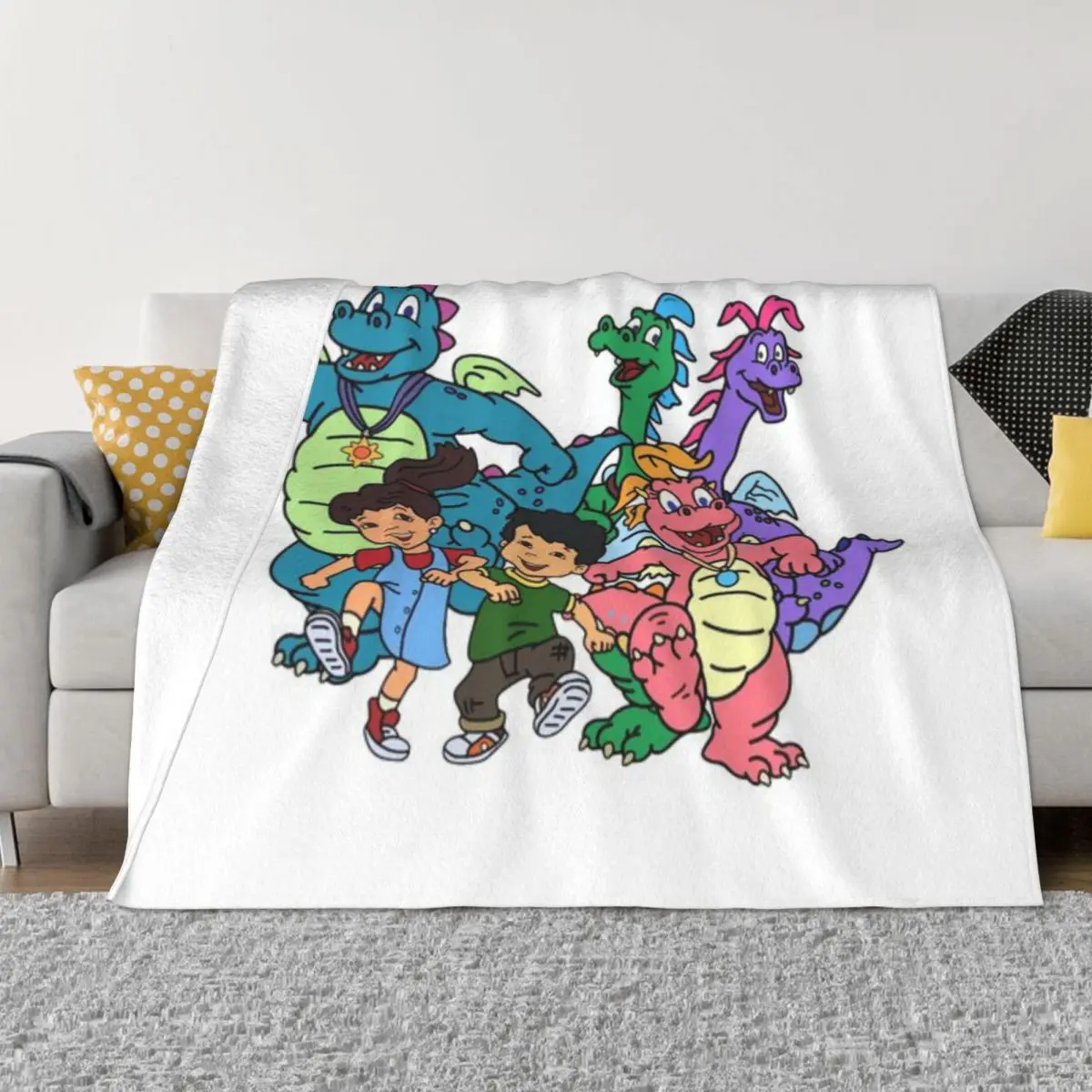 Ультрамягкое Флисовое одеяло Dragon Tales An Micro