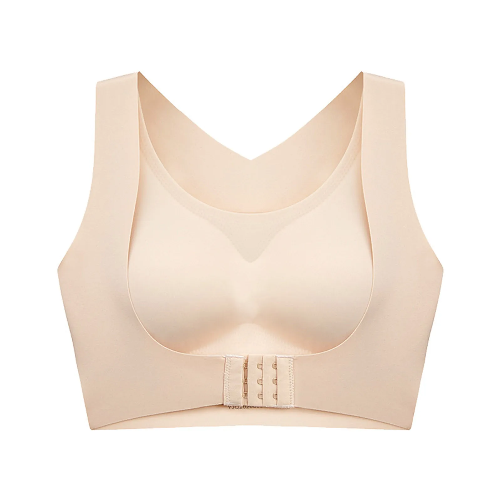 

Bra Up Vest Underwer Women Gathered Push Sport Brassiere Yoga Steel Tira Without Sports Bras for Women One Shoulder