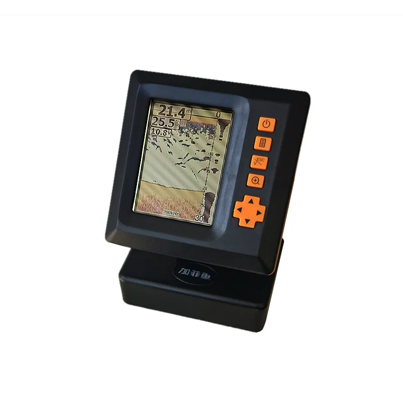 Fish finder sonar boat ice fishing raft real fish |