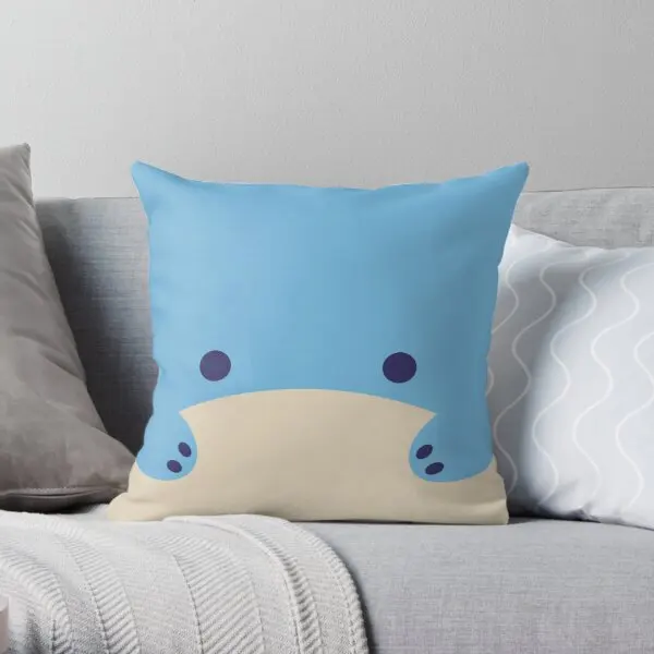 

Quagan Printing Throw Pillow Cover Sofa Bed Decorative Cushion Comfort Decor Anime Waist Wedding Fashion Pillows not include