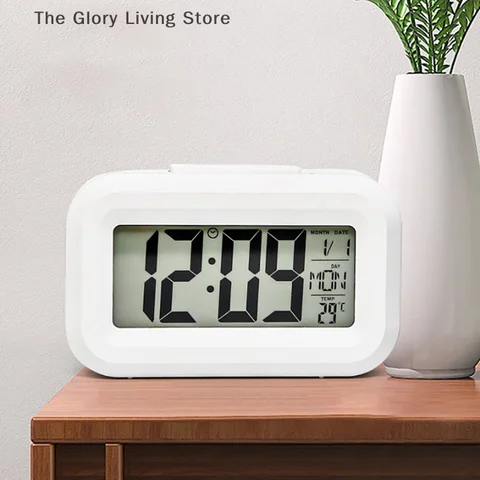 Цифровой ночной будильник LED