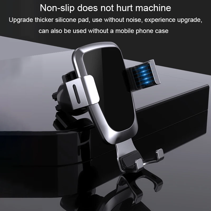 

Новинка крепление на вентиляционное отверстие с углом вращения 360 градусов гравитационная подставка для вентиляционного отверстия из алюминиевого сплава фотодержатель для автомобиля