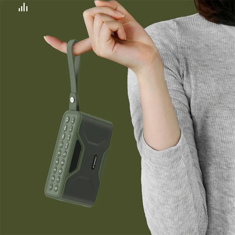 SANSUI F71 Bluetooth-колонки FM-радио HI-FI сабвуфер поддерживает выход для наушников