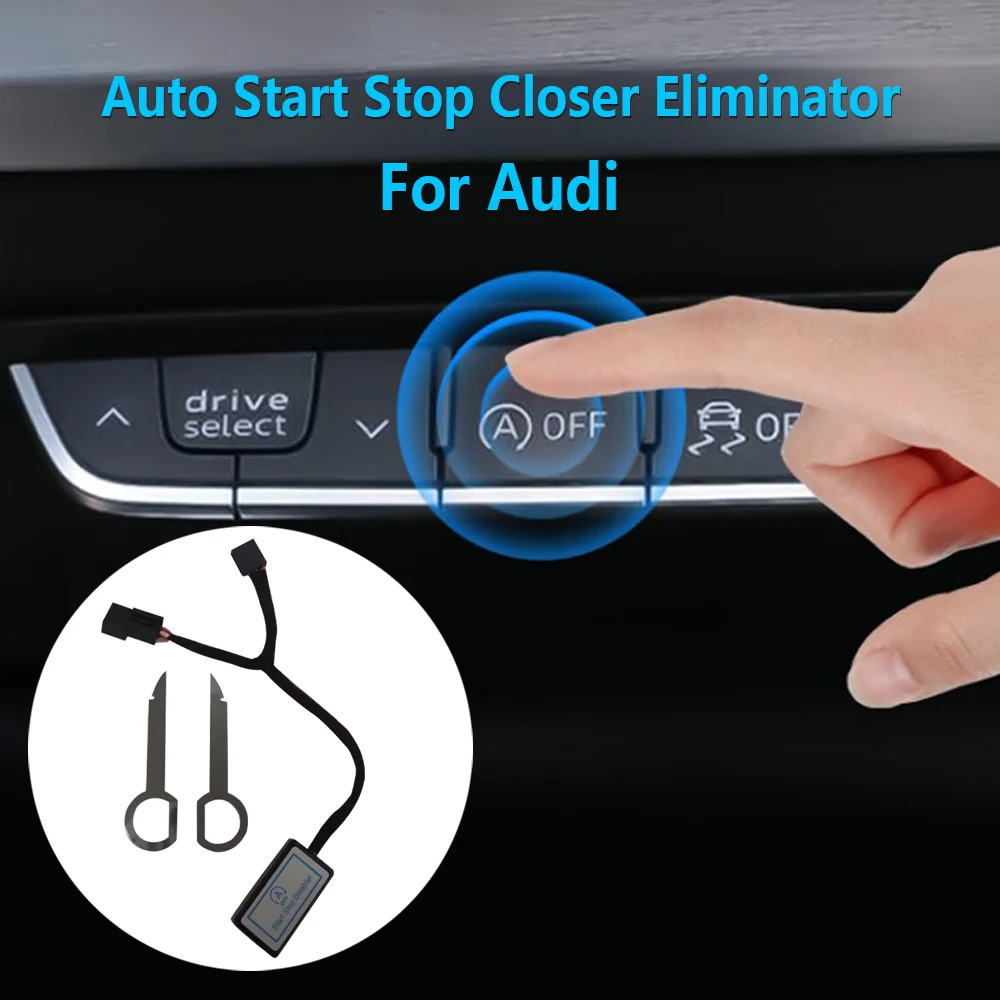 Отключить кабель автоматическая кнопка запуска и остановки для Audi A4 B9 A5 A3 8V Q5 FY Q3 F3