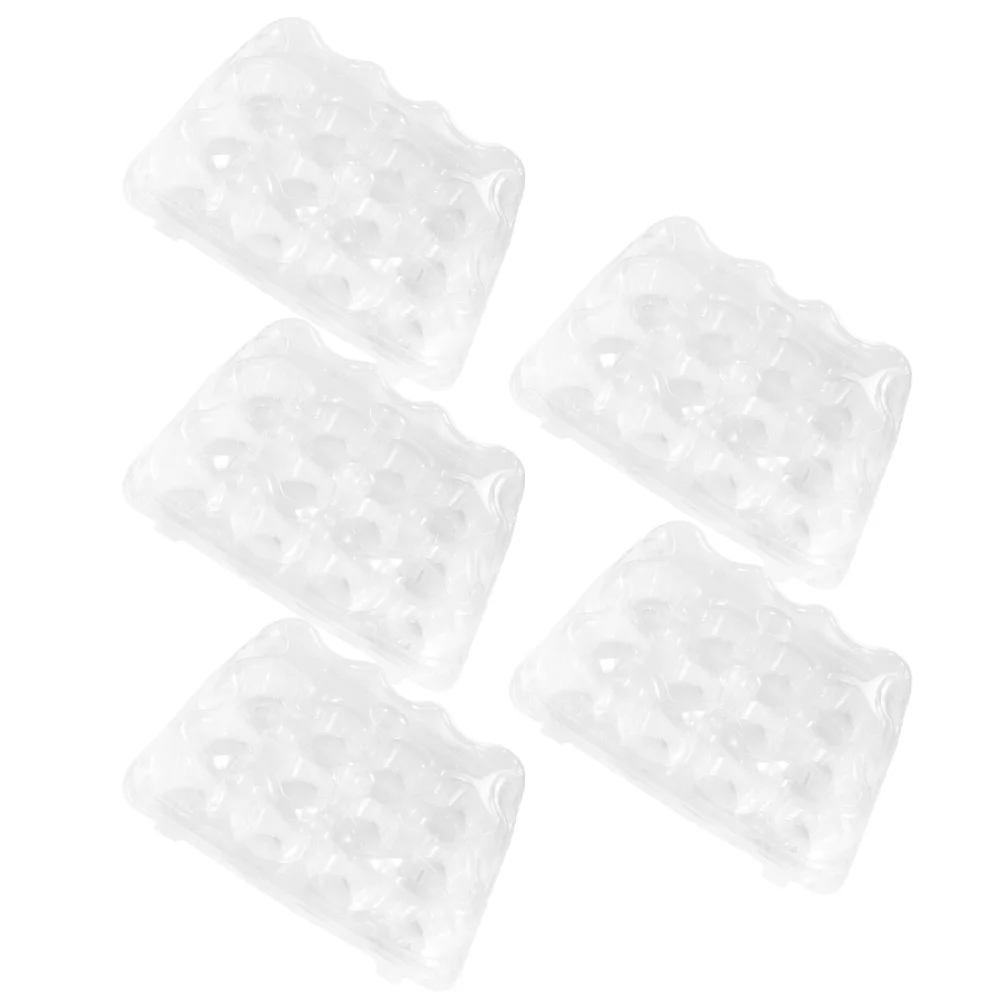 

Grids Clear Cupcake Packing Box Disposable Muffin Box Portable Pastry Dessert Container Packing Carrier