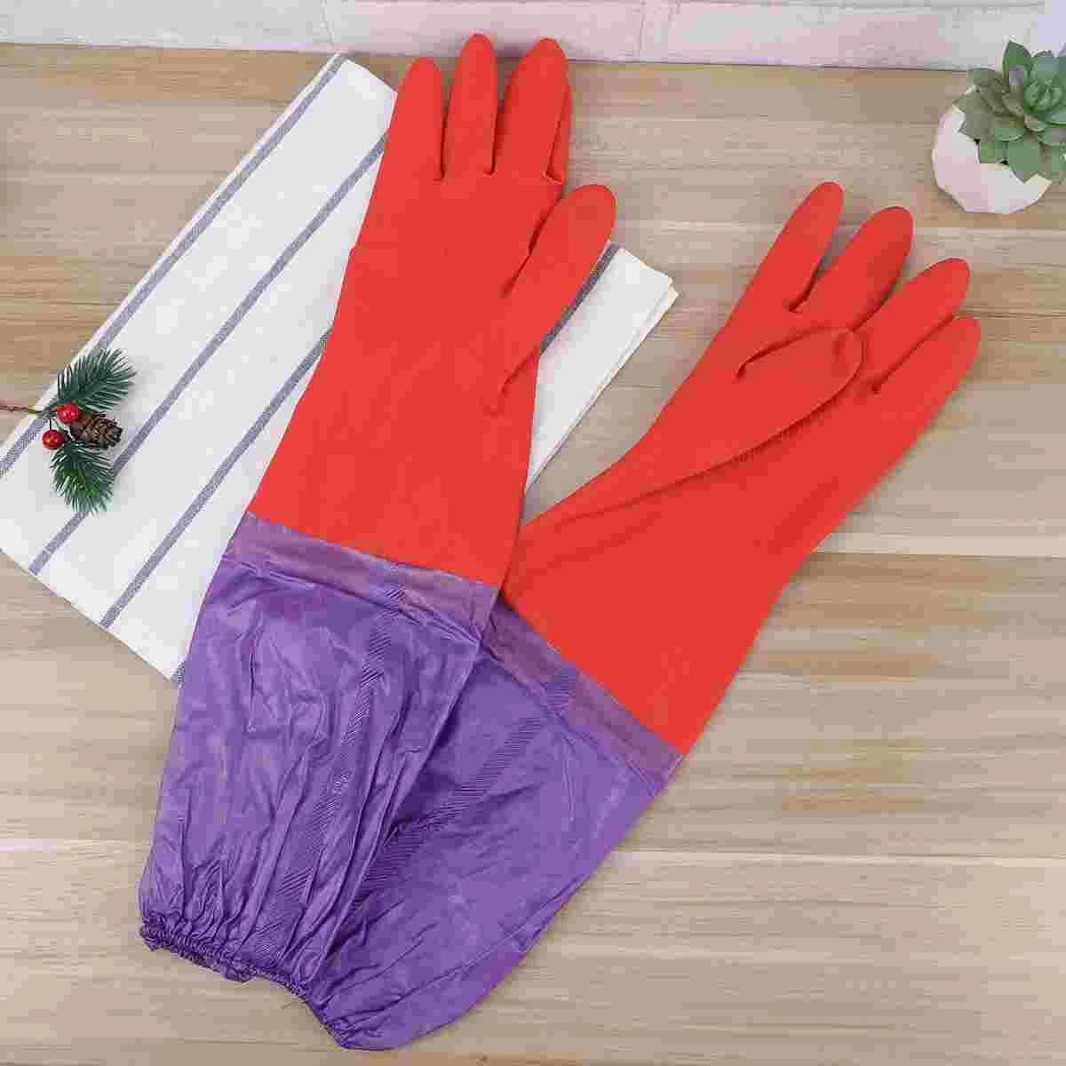 

Gloves Aquariumcleaning Tank Water Change Tools Elbow Length Saltwaterrubber