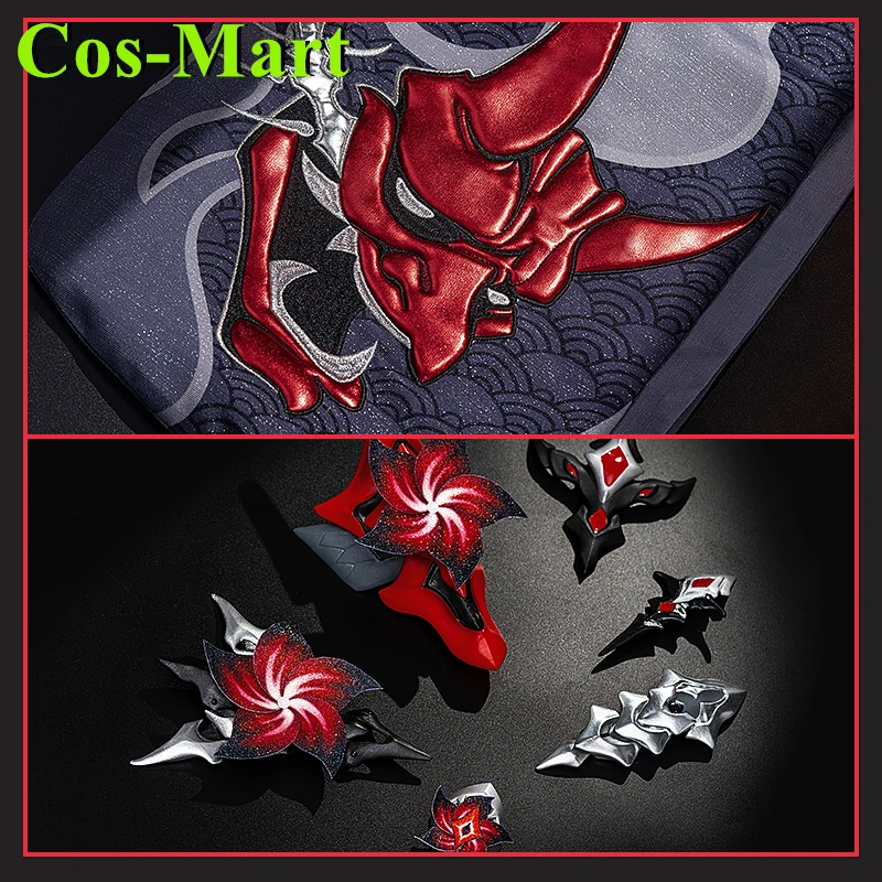 Cos-Mart Game Honkai: Star Rail Acheron Косплей Костюм Huang Quan NiuSkin Вечеринка Ролевая Игра Одежда