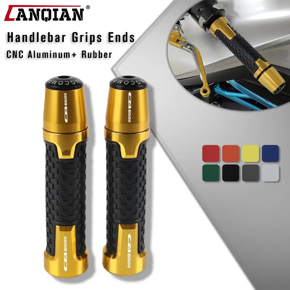 

22MM Motorcycle Accessories CNC Handlebar Grips Handle Bar Cap End Plug For HONDA CB650R CB 650R CB650 R CB 650 R 2018 2019 2020