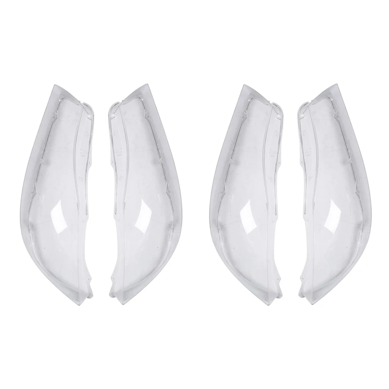 

4Pcs Headlight Lens Plastic Cover for Bmw 3 E90 Sedan/E91 2005-2012 Touring Only for Xenon Clear Headlight Lens Covers