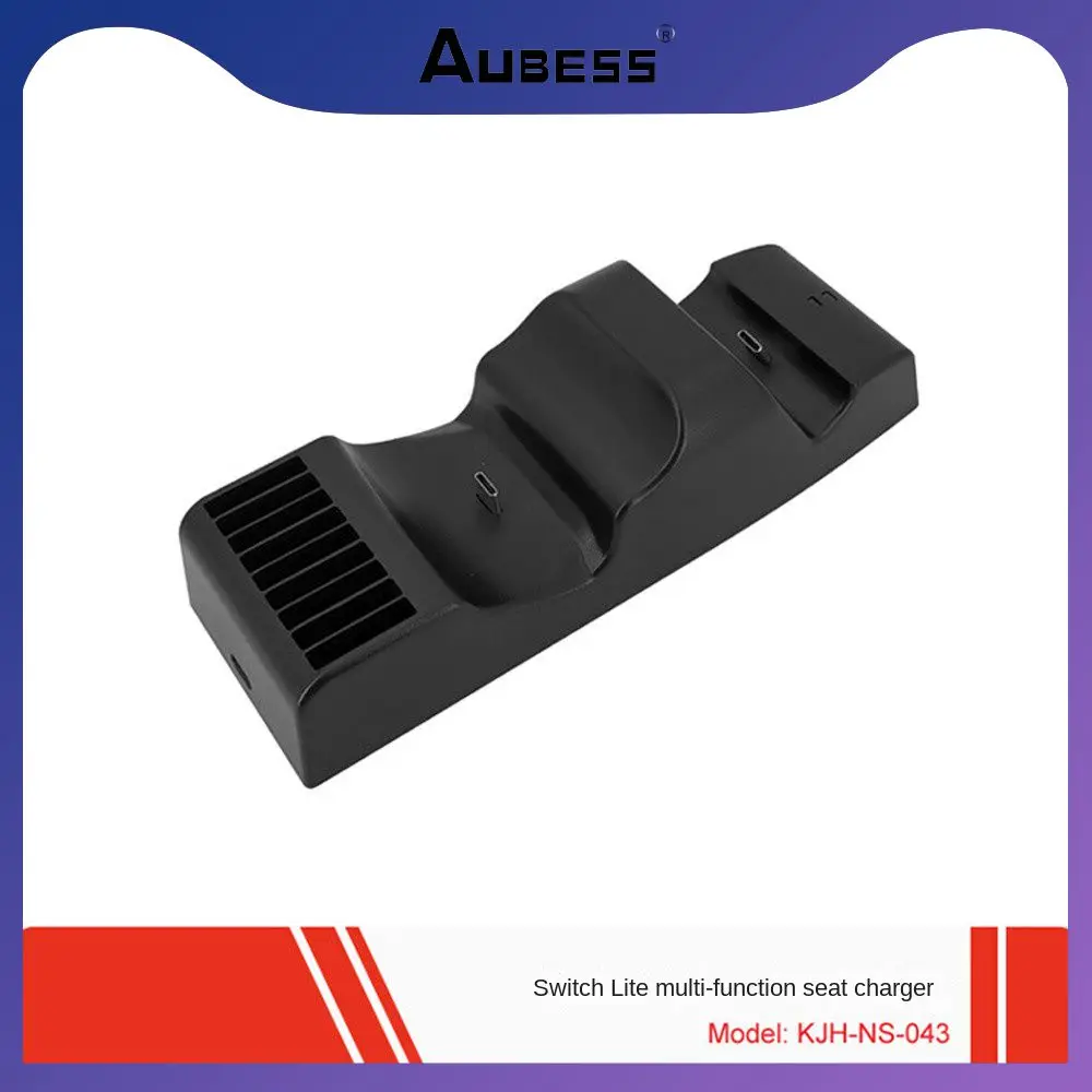 

6.7*5.3*(18.6+2.5)cm Charger Plug And Play Game Component High Speed Transmission Not Stuck Charger Bracket 116.6 Grams Black