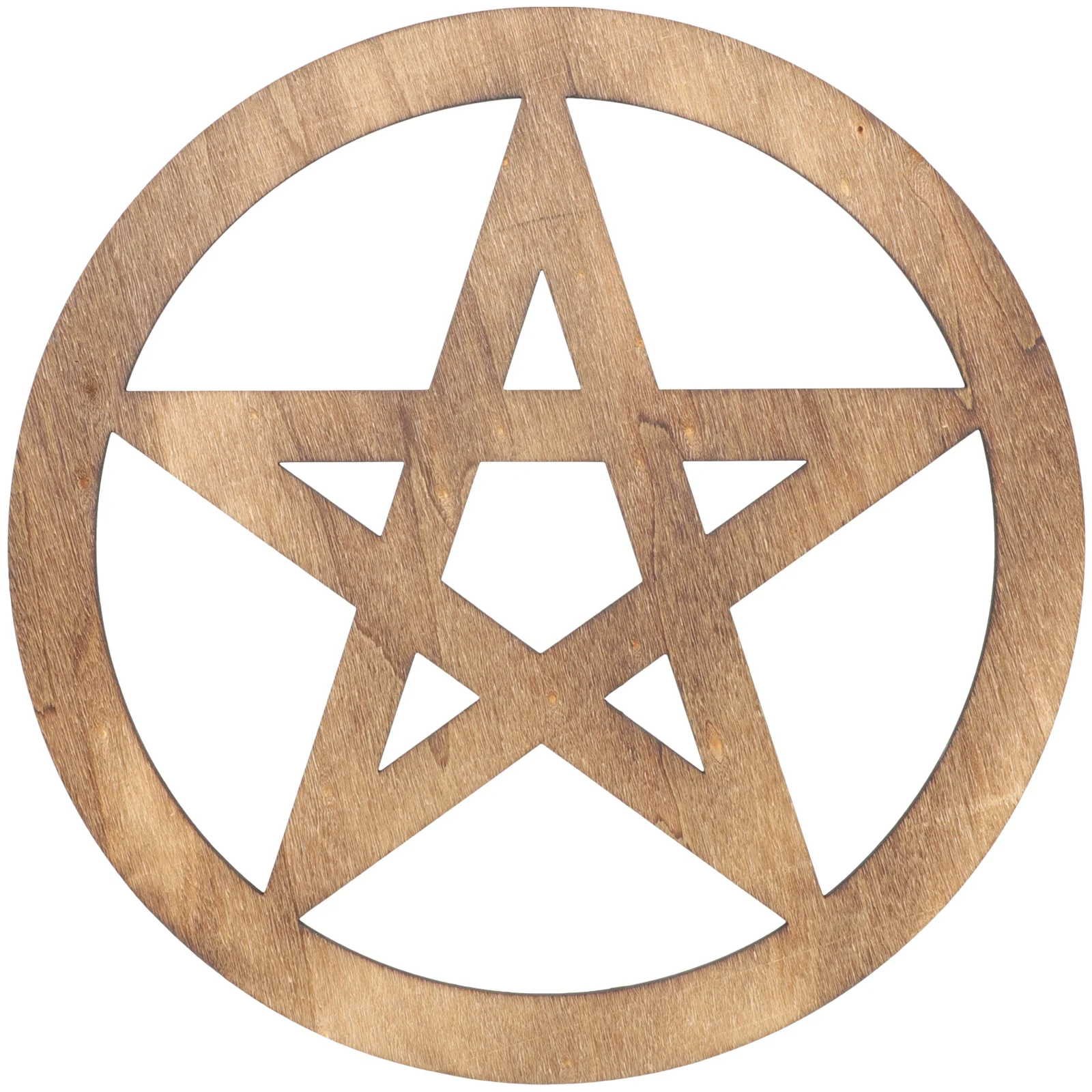 

Pentacle Wooden Altar Ornament Coaster Practical Wood Altar Ornament Carved Wooden Altar Pentacle Wooden Decoration