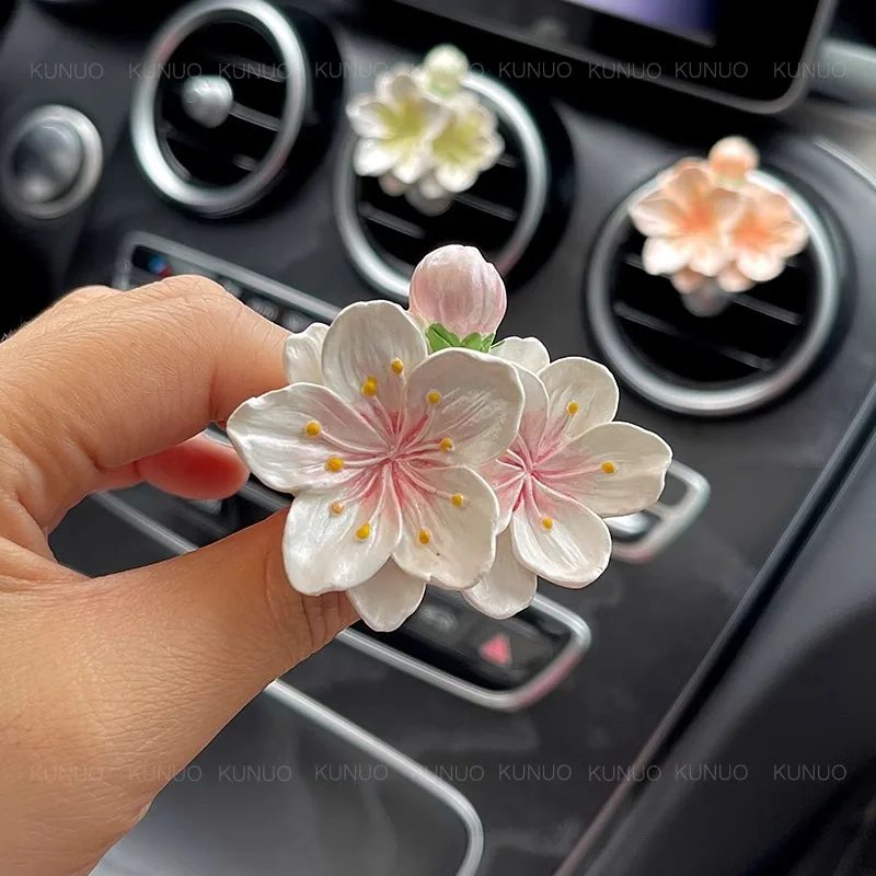 Автомобильный кондиционер украшение для духов стиль богини цветение персика
