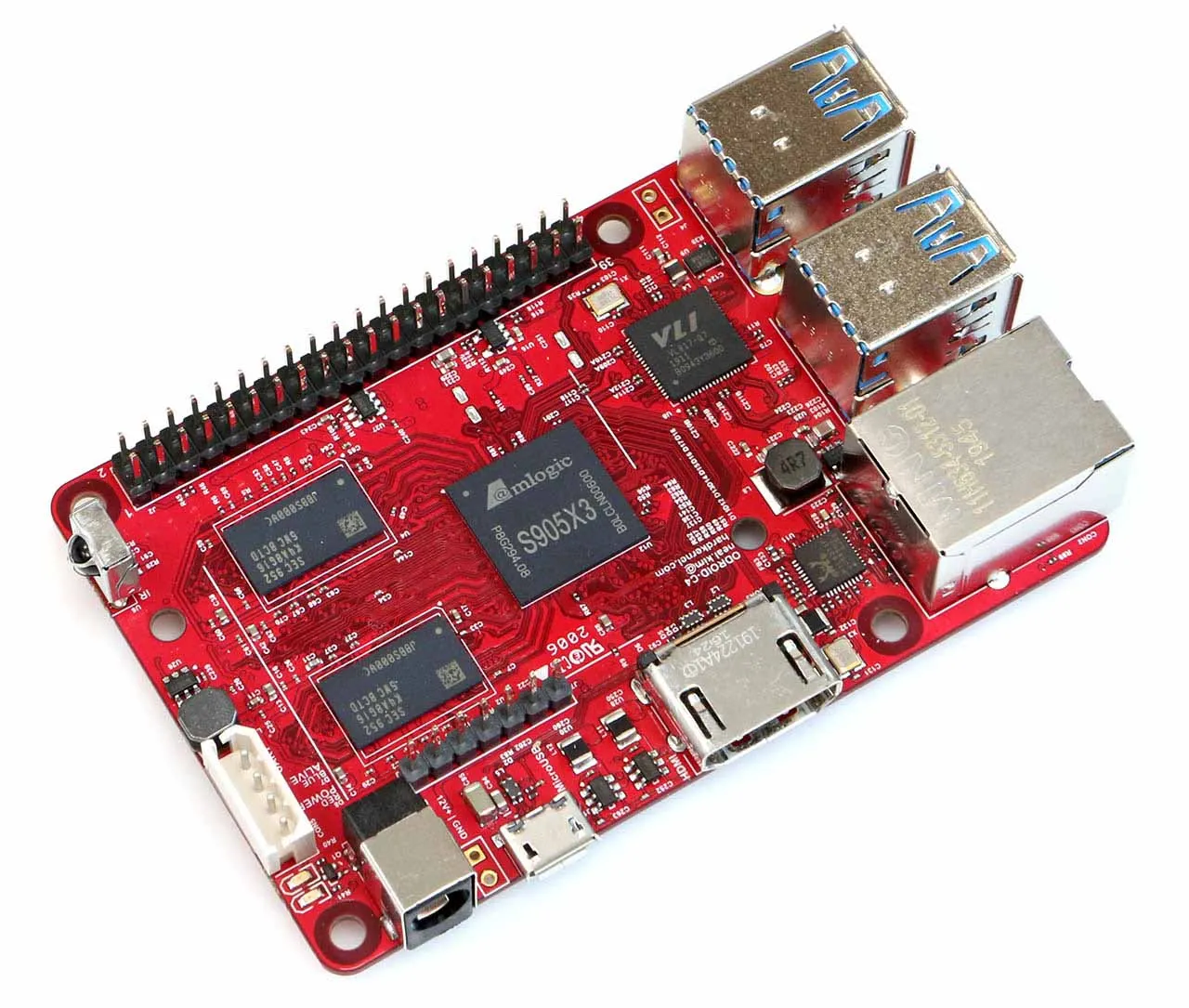 ODROID-C4 одна плата нового поколения