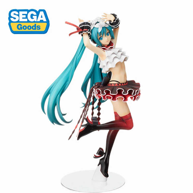 

In Stock SEGA VOCALOID Hatsune Miku Reloaded 21CM Original Anime Figur Action Figures Collection Model Toy