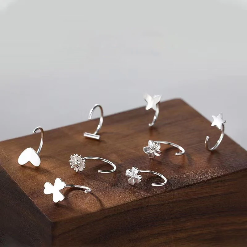 Модные элегантные геометрические минималистичные серьги-гвоздики для женщин и