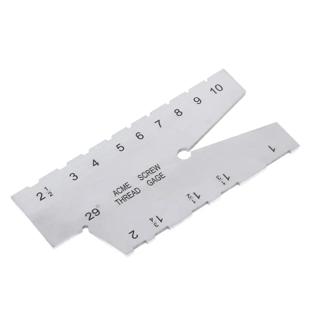 

Premium 29 Degree Acme Screw Thread Gauge Gage Grinding Welding Ruler