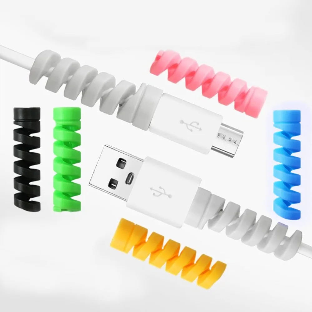 Портативный резиновый кабель для передачи данных защитный рукав анти-изгиб