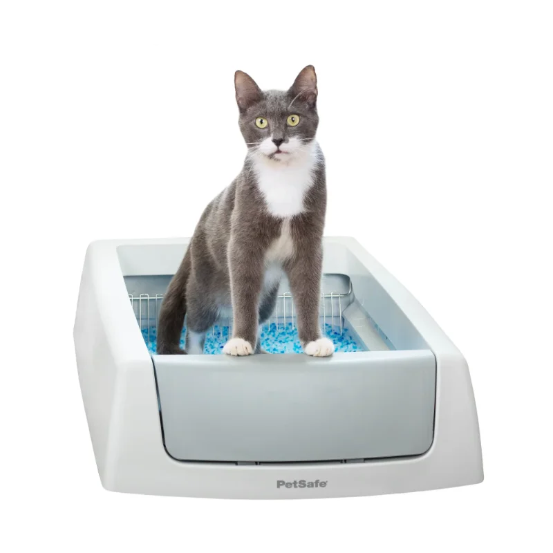 No Scooping Required Odor Control Classic Self-Cleaning Cat Litter Box
