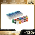 Краска акриловая, набор, 18 цветов х 20 мл, Аква-Колор, 360 мл, художественно-оформительская, морозостойкая