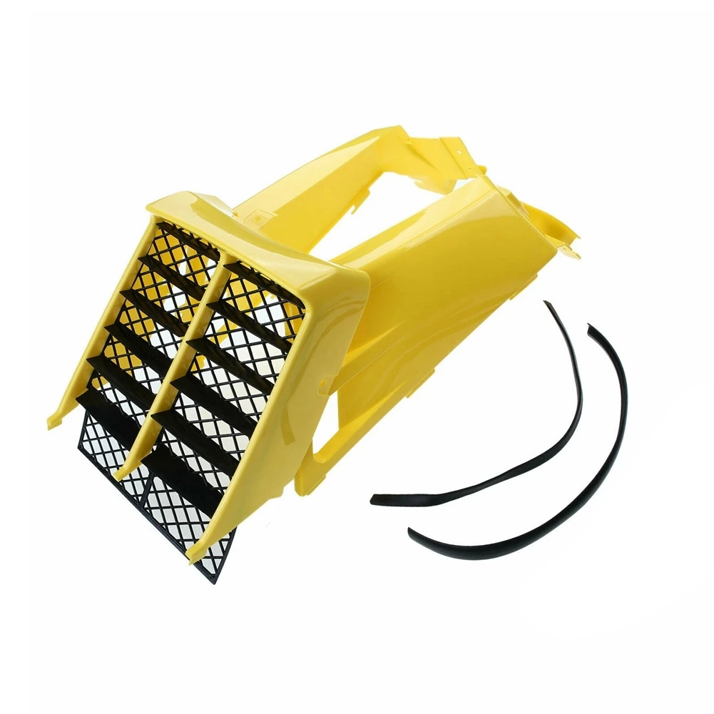 

Plastic Gas Tank Side Covers with Grill Fit for Yamaha Banshee 350 YFZ350 87-06 Yellow