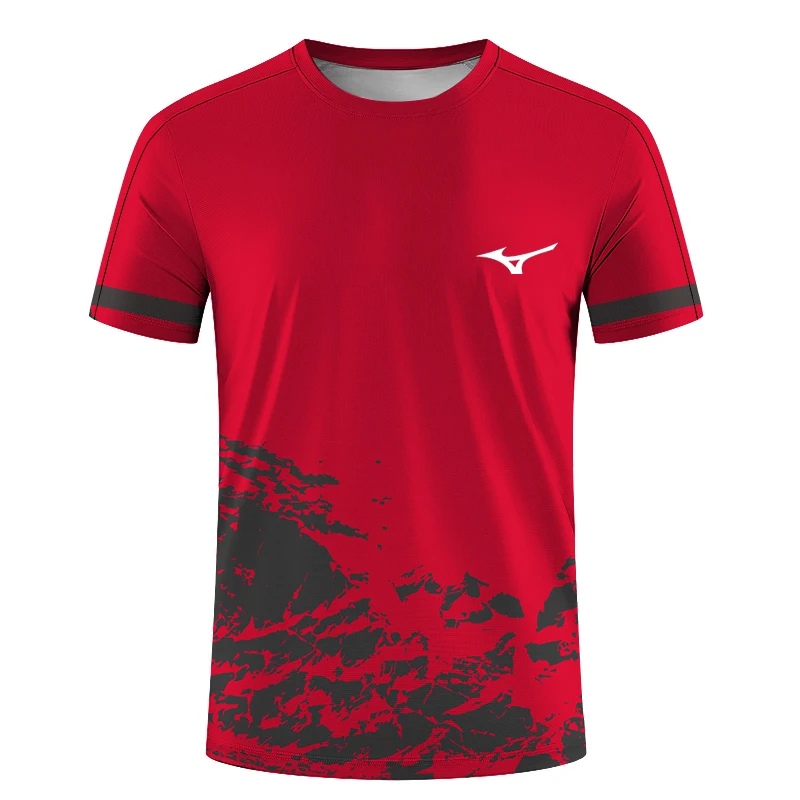 

Футболка мужская с коротким рукавом, дышащая модная уличная Удобная рубашка оверсайз с 3D-принтом, с круглым вырезом, для занятий спортом на ...