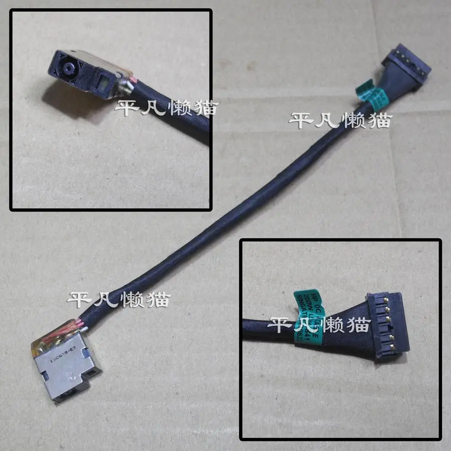 Новый разъем питания постоянного тока для HP TPN-C141 15-DK L52815 зарядная головка с интерфейсом питания