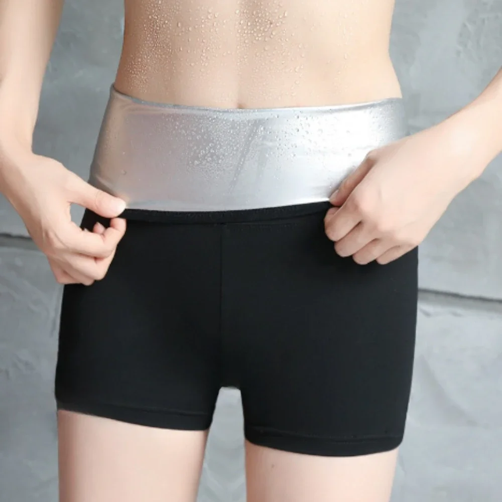 Профессиональные женские спортивные штаны для сауны термозащитные леггинсы