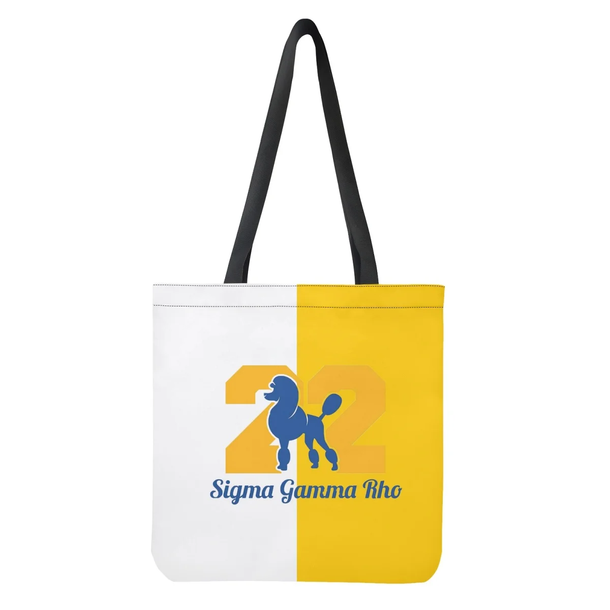 Custom Sigma Gamma Rho Tote Bag Personalized Sorority Gift African American Sisterhood Foldable Portable Women Handbags Shoulder