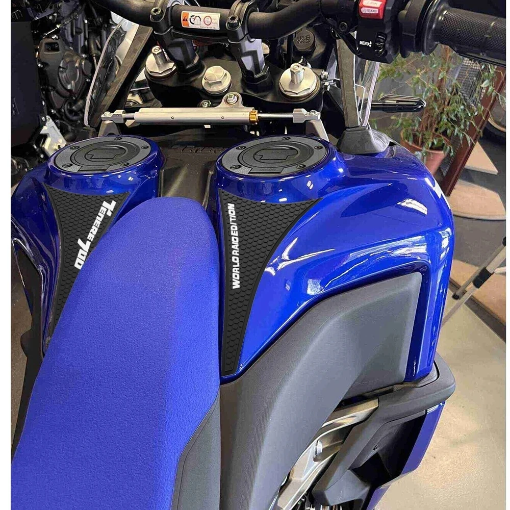 Для Yamaha Tenere 700 World Raid Rally Dual Tank Explorer Edition Standard 2022 2023 Моторная боковая ручка Rip Pads
