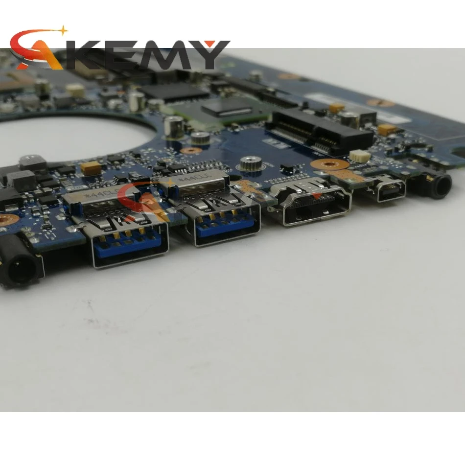 Материнская плата ноутбука Akemy UX32VD для ASUS оригинальная основная плата 2 ГБ ОЗУ I5-3317U GT620M-GPU on.