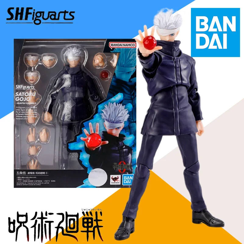 

Фигурка Bandai S.H. Фигурка, фигурка джутсу, кайзен, Сатору, годжо, модель, Набор Аниме, фигурка, Готовая модель, игрушка, подарок для детей