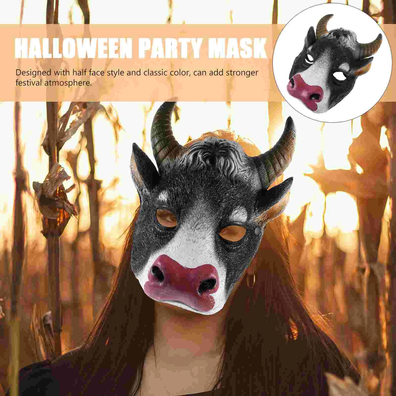 Маска лошади животное Хэллоуин реквизит макияж костюм платье косплей орнамент
