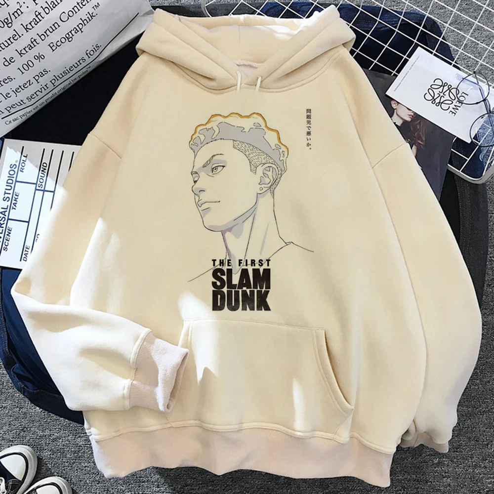 

Женские толстовки с капюшоном Slam Dunk y2k, одежда в японском стиле аниме, Женские флисовые свитшоты