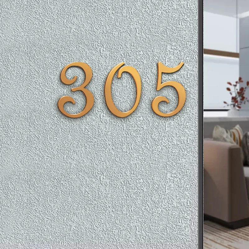 Самоклеящаяся табличка для дома