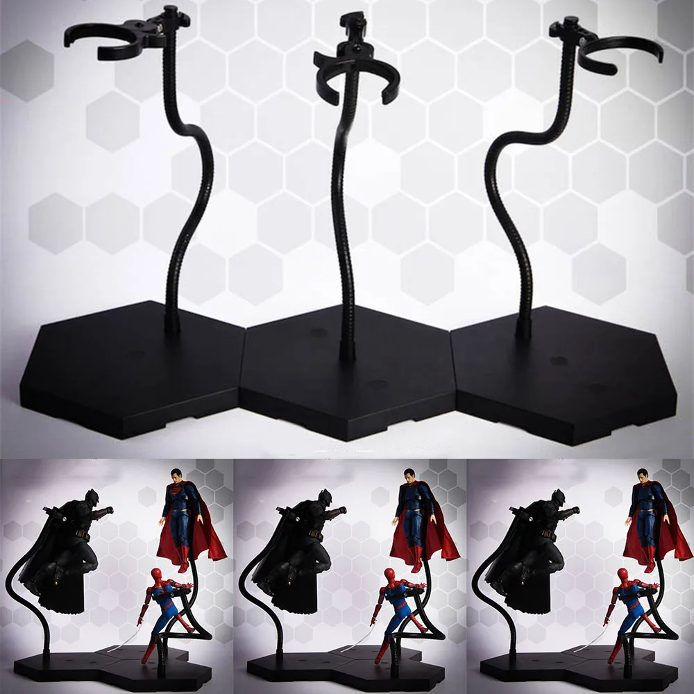 

1/6 Soldier Doll Stand Suporte Flexible Support Pedestals Metal Display Holder Pose Bracket Accessories 12" 6" Action Figure