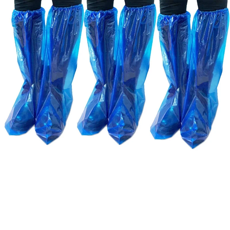 

150Pcs Waterproof Disposable Long Shoe Covers Carpet Cleaning Overshoes Protective
