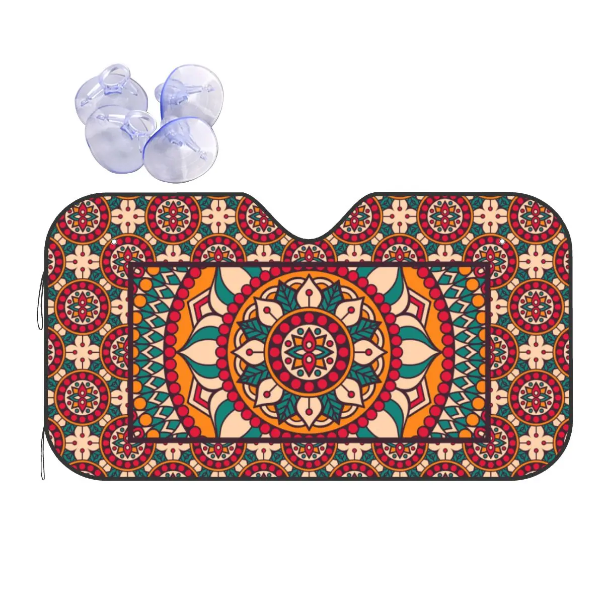 

Солнцезащитный козырек на лобовое стекло автомобиля, 70x130 см