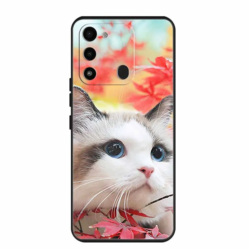 Мягкие силиконовые противоударные Чехлы для телефона из ТПУ Tecno Spark Go 2022 чехол KG5k