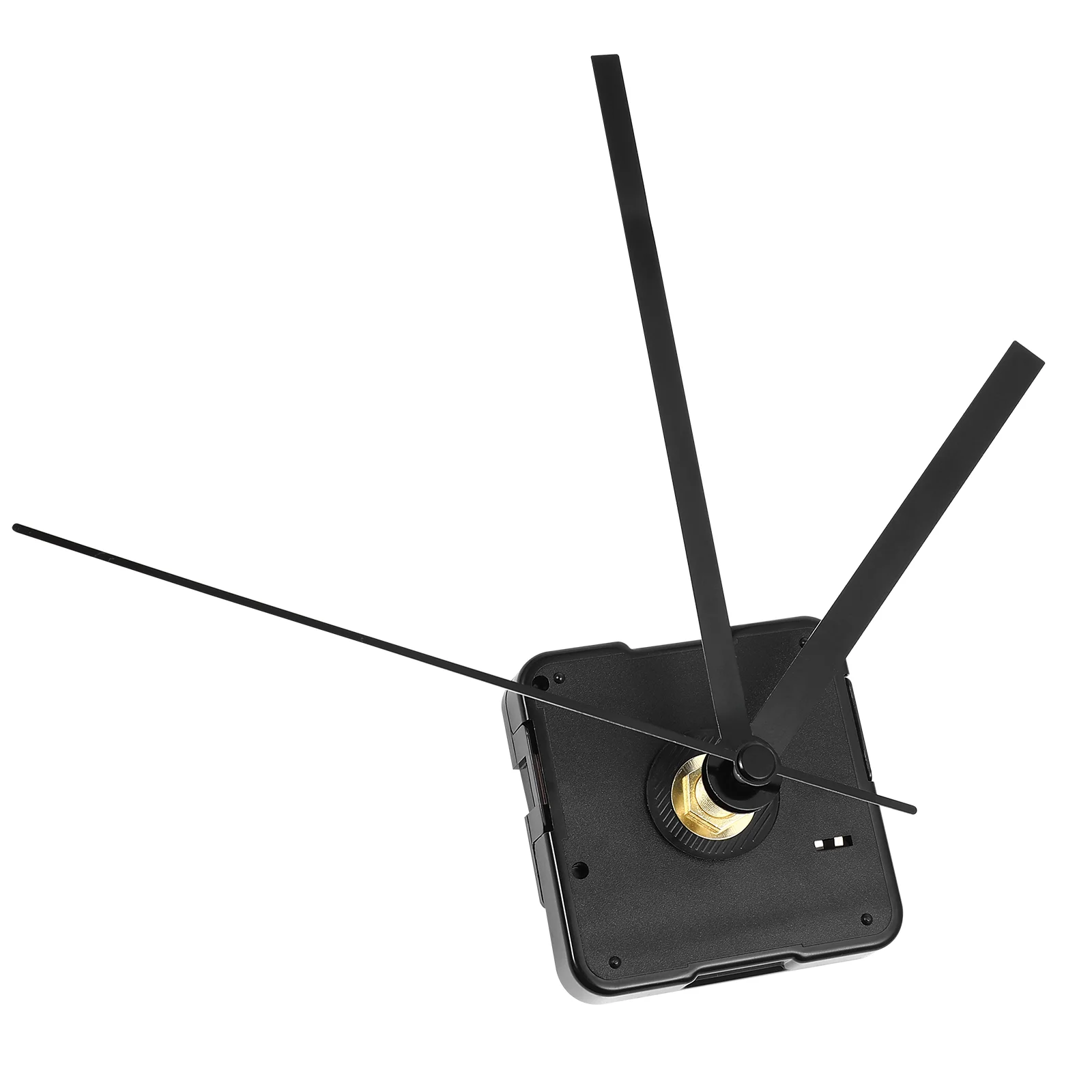 

WINOMO 1 Set Metal Wall Clock Clock Silent Clock Movement Kits for DIY Clock Replacement (Black Straight Clock Hand)