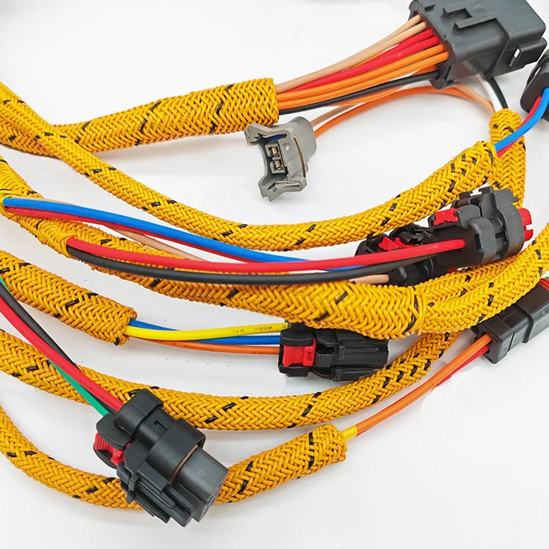 Новый жгут проводов двигателя экскаватора сменные аксессуары для кабеля 381-2499