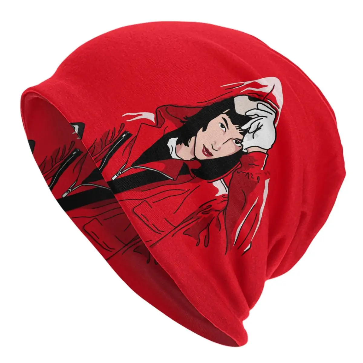 

Money Heist La Casa de Papel El Profesor TV Series Skullies Beanies Caps Tokyo Thin Hat Bonnet Hats Men Women's Hip Hop Ski Cap