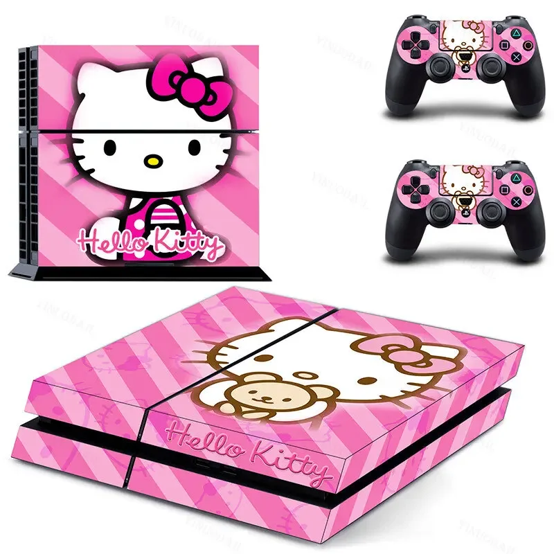 Hello Kt Cinnamoroll для PS4, наклейка на кожу для PlayStation 4, консоль и контроллеры для PS4, геймпад, контроллер, наклейка, наклейка (art.: 3920d00ca0104) - 3920d00ca0104